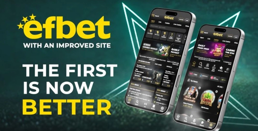 Capture d'écran de l'app EfBet Casino